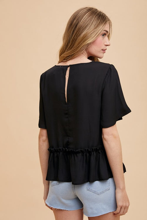 The Thrill Top - Black