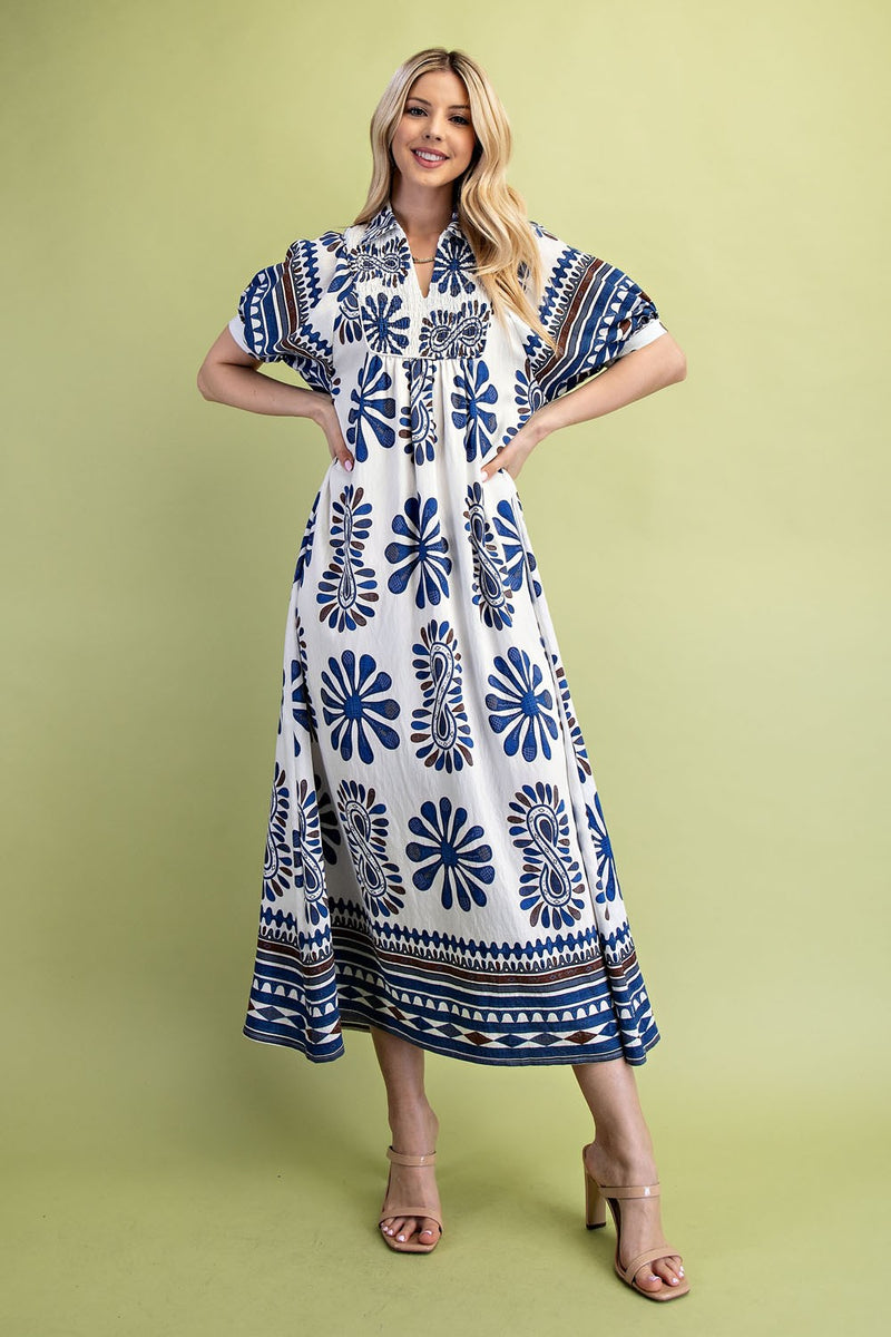Summer Blues Dress