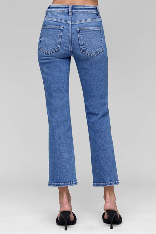 Straight Away Jeans - medium wash