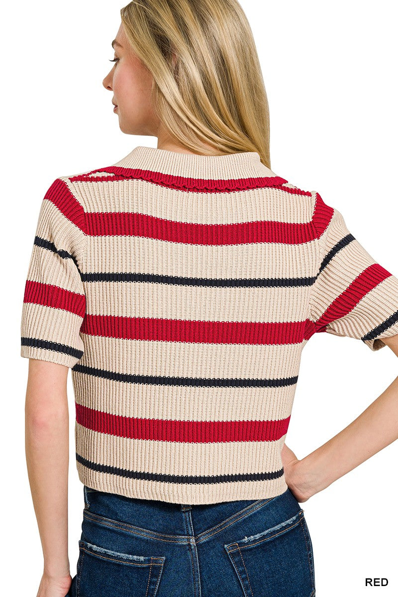 Crossed The Line Sweater