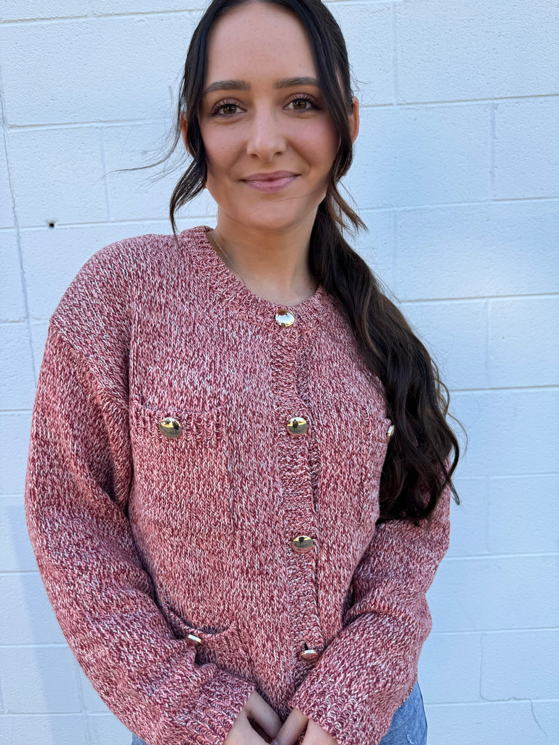 Embellished Love Cardigan