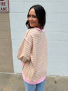 Good Combo Top - Taupe/ Blush