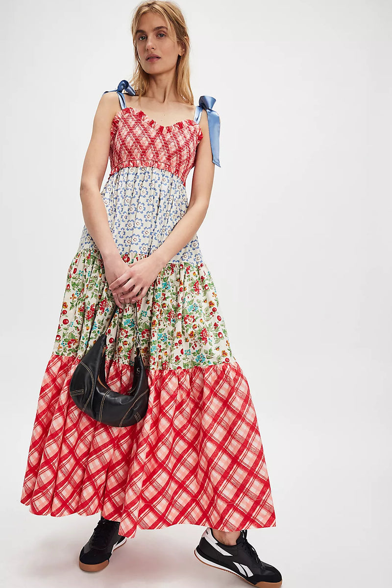 Bluebell Maxi - cherry combo