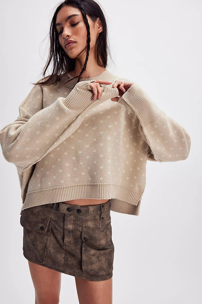 Pattern Easy Street Crop Sweater