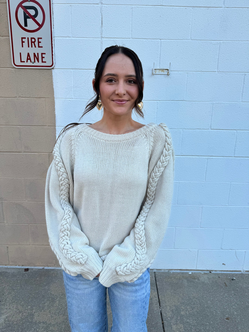 Woven Love Sweater