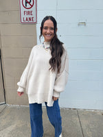 Easy Going Sweater - Sand Beige