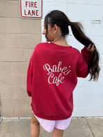 Babe Cafe Pullover