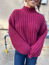 One More Sweater - Magenta