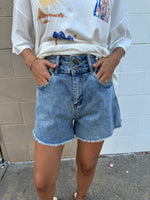 Why Wait Shorts - Denim