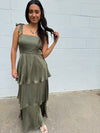 Olive Twist Dress