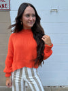 Easy Does It Sweater - Orange