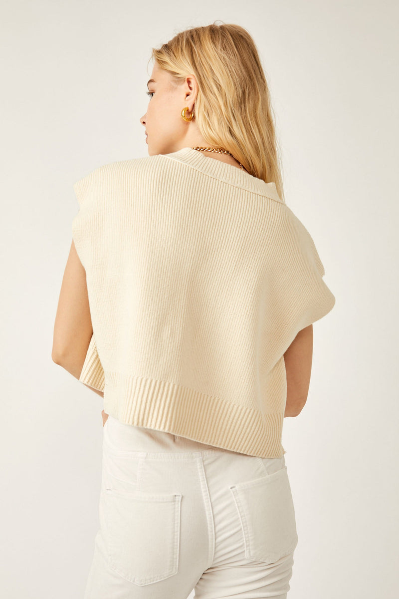 Easy Street Vest - Cream