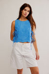 Faded Gardens Tank - blue