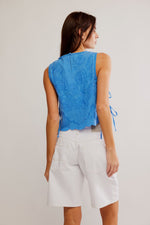 Faded Gardens Tank - blue