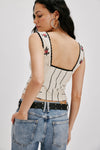 Rose Bud Knit Top