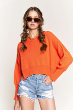 Easy Does It Sweater - Orange