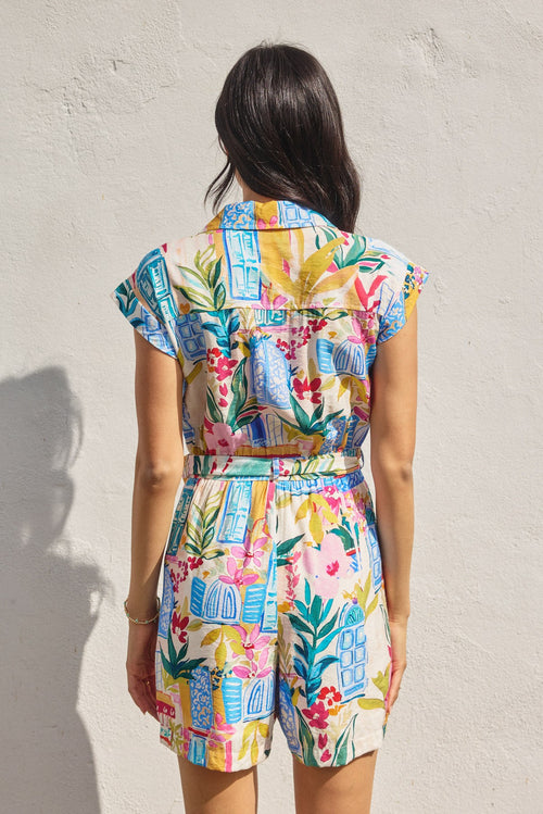 Mosaic Vineyard Romper